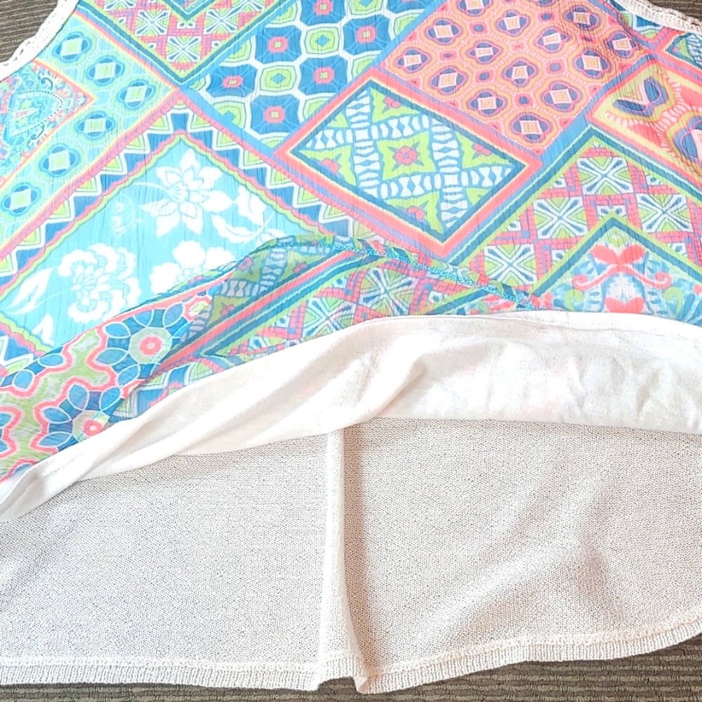 Ruby Rd. Pastels Blouse - Picture 9 of 10
